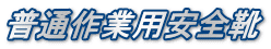 普通作業用安全靴