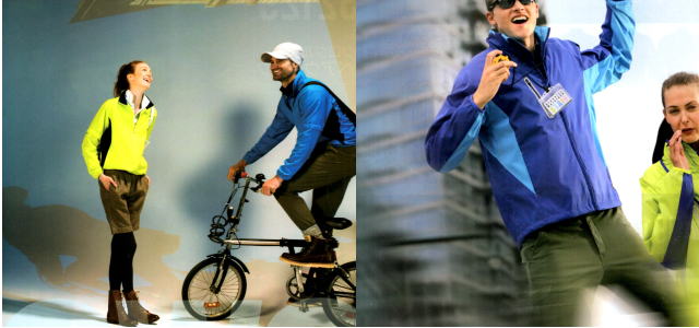 クロダルマカラーブルゾン